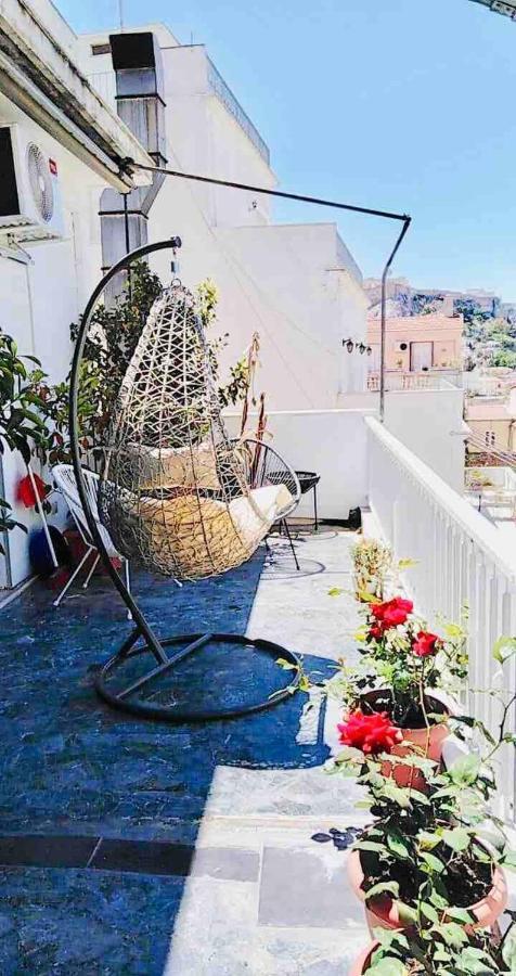 아테네 A Masterpiece In Plaka With Big Balcony And Acropolis View 아파트 외부 사진