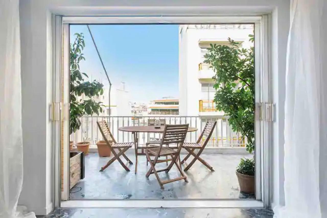 아테네 A Masterpiece In Plaka With Big Balcony And Acropolis View 아파트 외부 사진